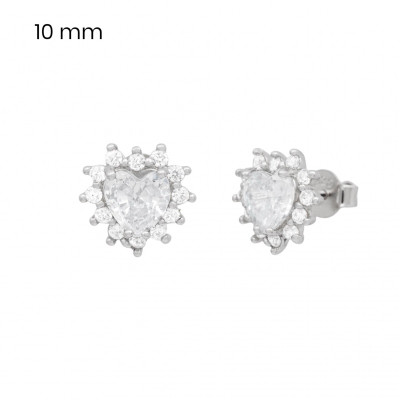 Stříbrné náušnice 40178101