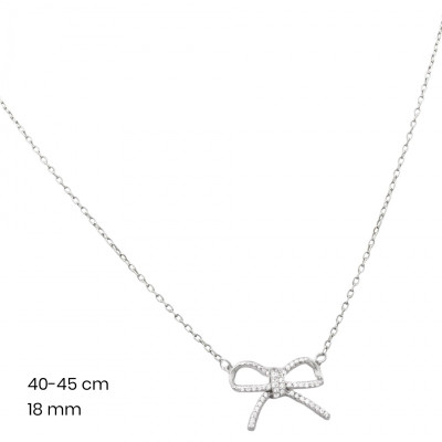 Stříbrný řetízek+přívěsek 40102301