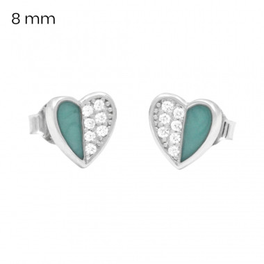 Stříbrné náušnice 40205101