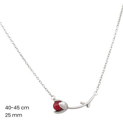 Stříbrný řetízek+přívěsek 40054701