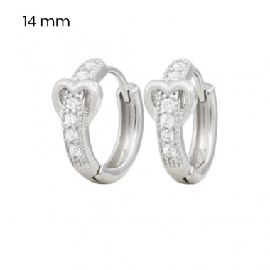 Stříbrné náušnice 40181901