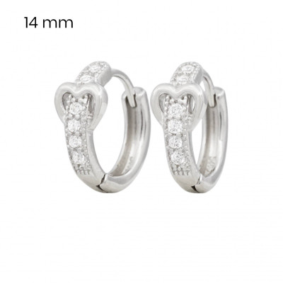 Stříbrné náušnice 40181901