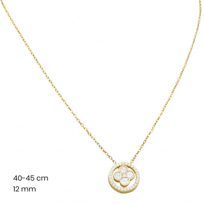 Stříbrný řetízek+přívěsek 40176502