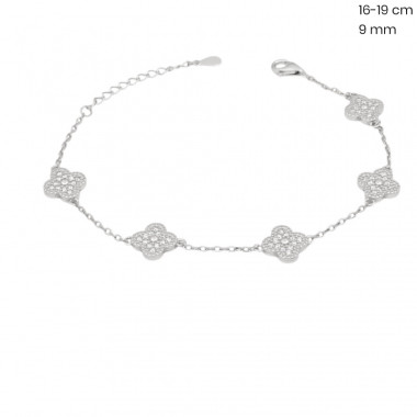 Stříbrný náramek 40221101