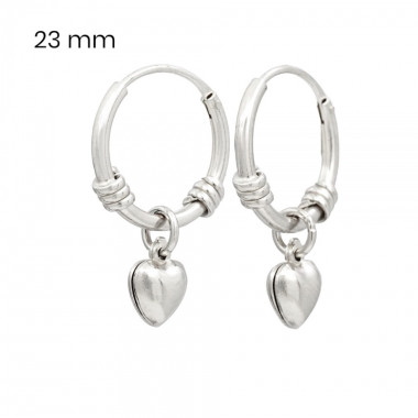 Stříbrné náušnice 40028401