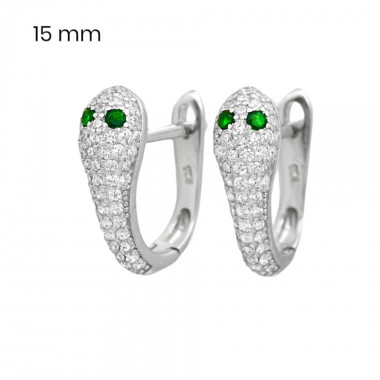 Stříbrné náušnice 40145601