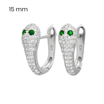 Stříbrné náušnice 40145601