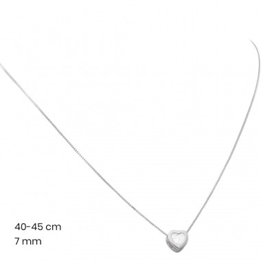 Stříbrný řetízek+přívěsek 40132901