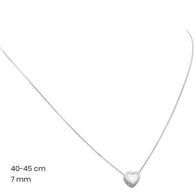 Stříbrný řetízek+přívěsek 40132901