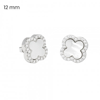 Stříbrné náušnice 40196001