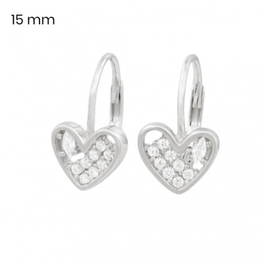 Stříbrné náušnice 40212701