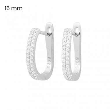 Stříbrné náušnice 40216501