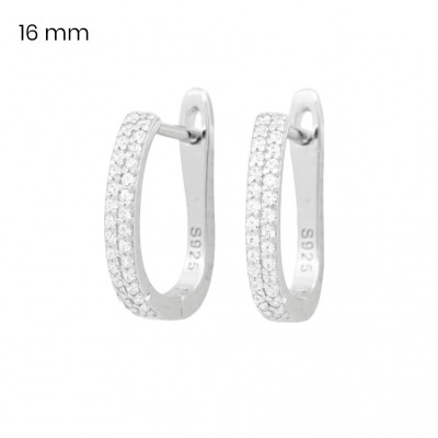 Stříbrné náušnice 40216501