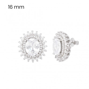 Stříbrné náušnice 40180201