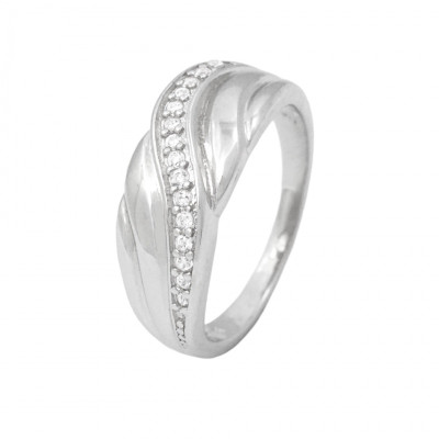 Stříbrný prsten 401142