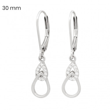 Stříbrné náušnice 40227001