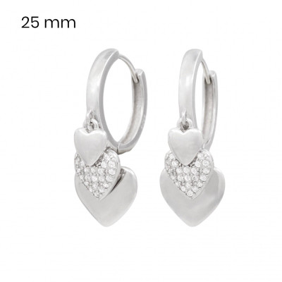 Stříbrné náušnice 40183501