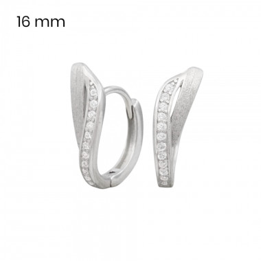 Stříbrné náušnice 40161202