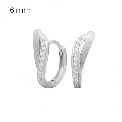 Stříbrné náušnice 40161202