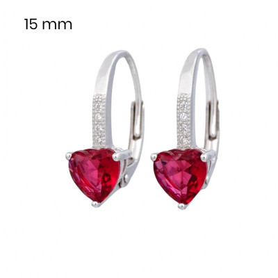 Stříbrné náušnice 40050402