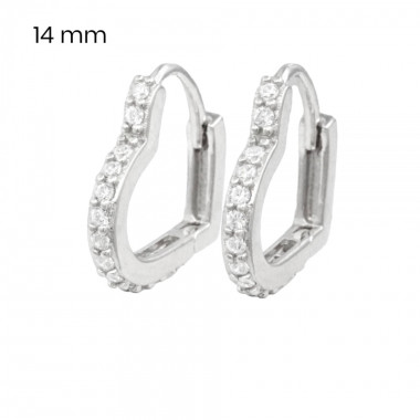 Stříbrné náušnice 40153501