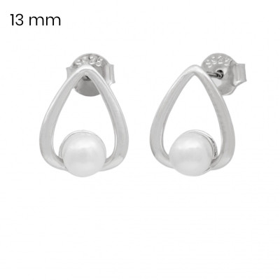 Stříbrné náušnice 40205401