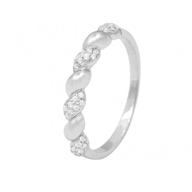 Stříbrný prsten 402071