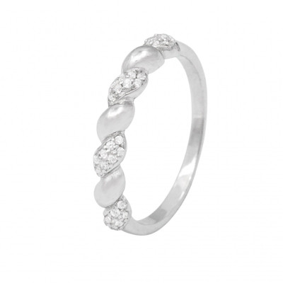 Stříbrný prsten 402071