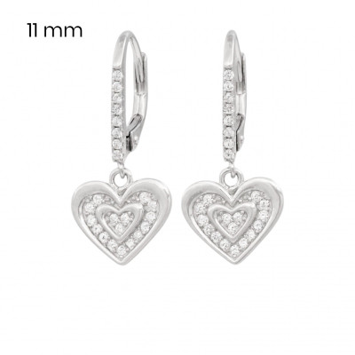 Stříbrné náušnice 40162301