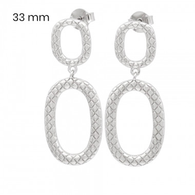 Stříbrné náušnice 40135001