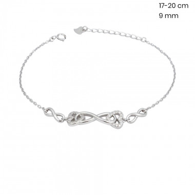 Stříbrný náramek 40046901