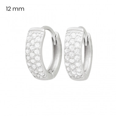 Stříbrné náušnice 40213501
