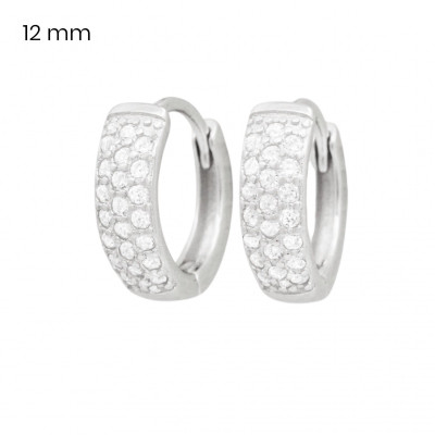 Stříbrné náušnice 40213501