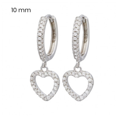 Stříbrné náušnice 40058201