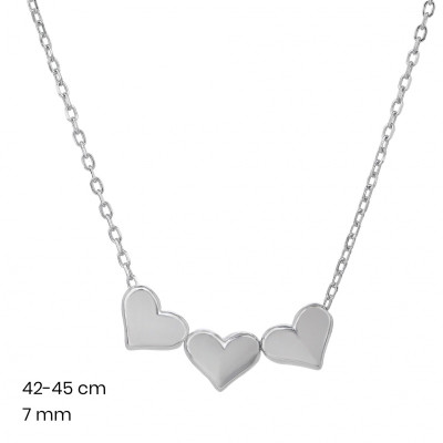 Stříbrný řetízek+přívěsek 40000451