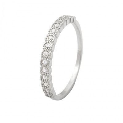 Stříbrný prsten 401091