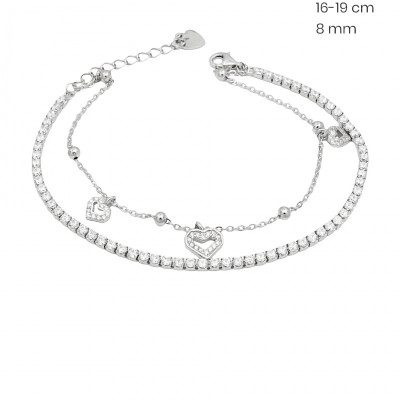 Stříbrný náramek 40082401