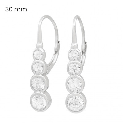 Stříbrné náušnice 40234901