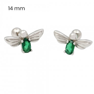 Stříbrné náušnice 40092302