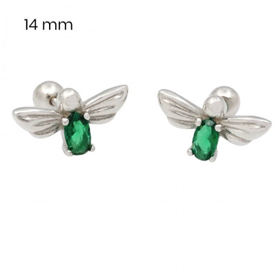 Stříbrné náušnice 40092302