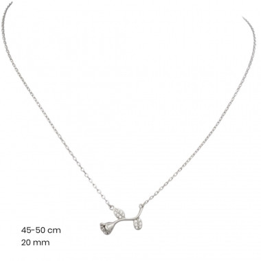 Stříbrný řetízek+přívěsek 40228901