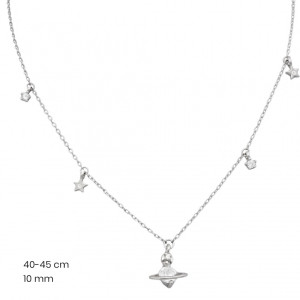 Stříbrný řetízek+přívěsek 40237201