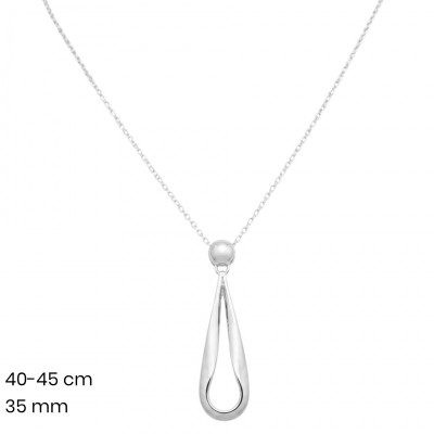 Stříbrný řetízek+přívěsek 40259601