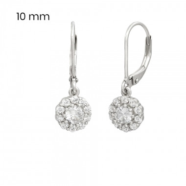 Stříbrné náušnice 40040801