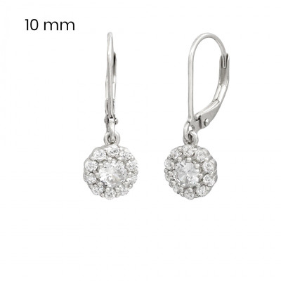 Stříbrné náušnice 40040801