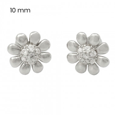 Stříbrné náušnice 40091601