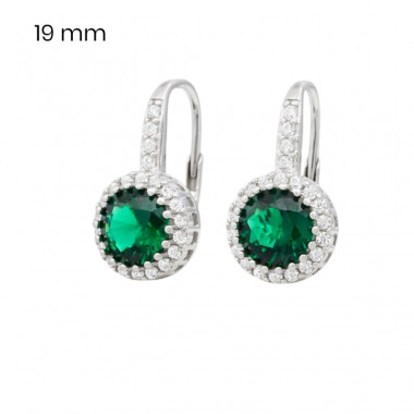 Stříbrné náušnice 40183804