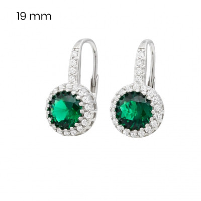 Stříbrné náušnice 40183804