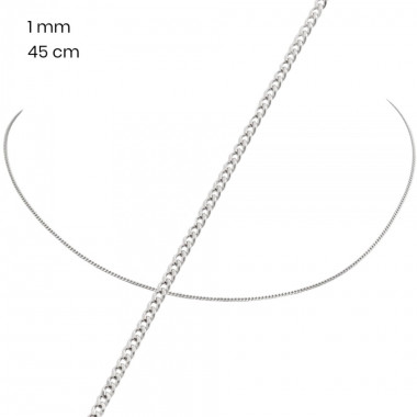 Stříbrný řetízek 40076145