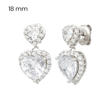 Stříbrné náušnice 40093401